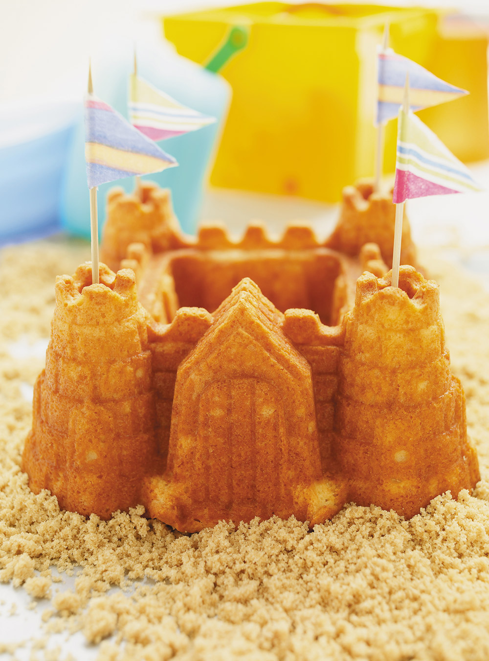 Sandcastle birthday cake - Recipes - delicious.com.au