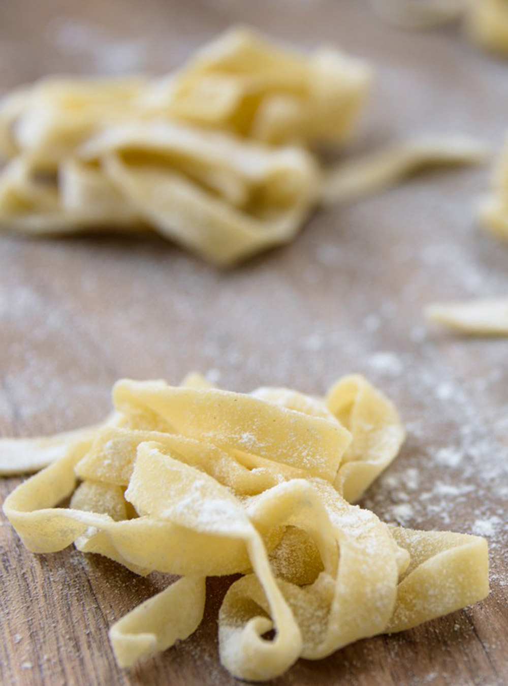 Fabrication et place des pâtes dans le menu italien