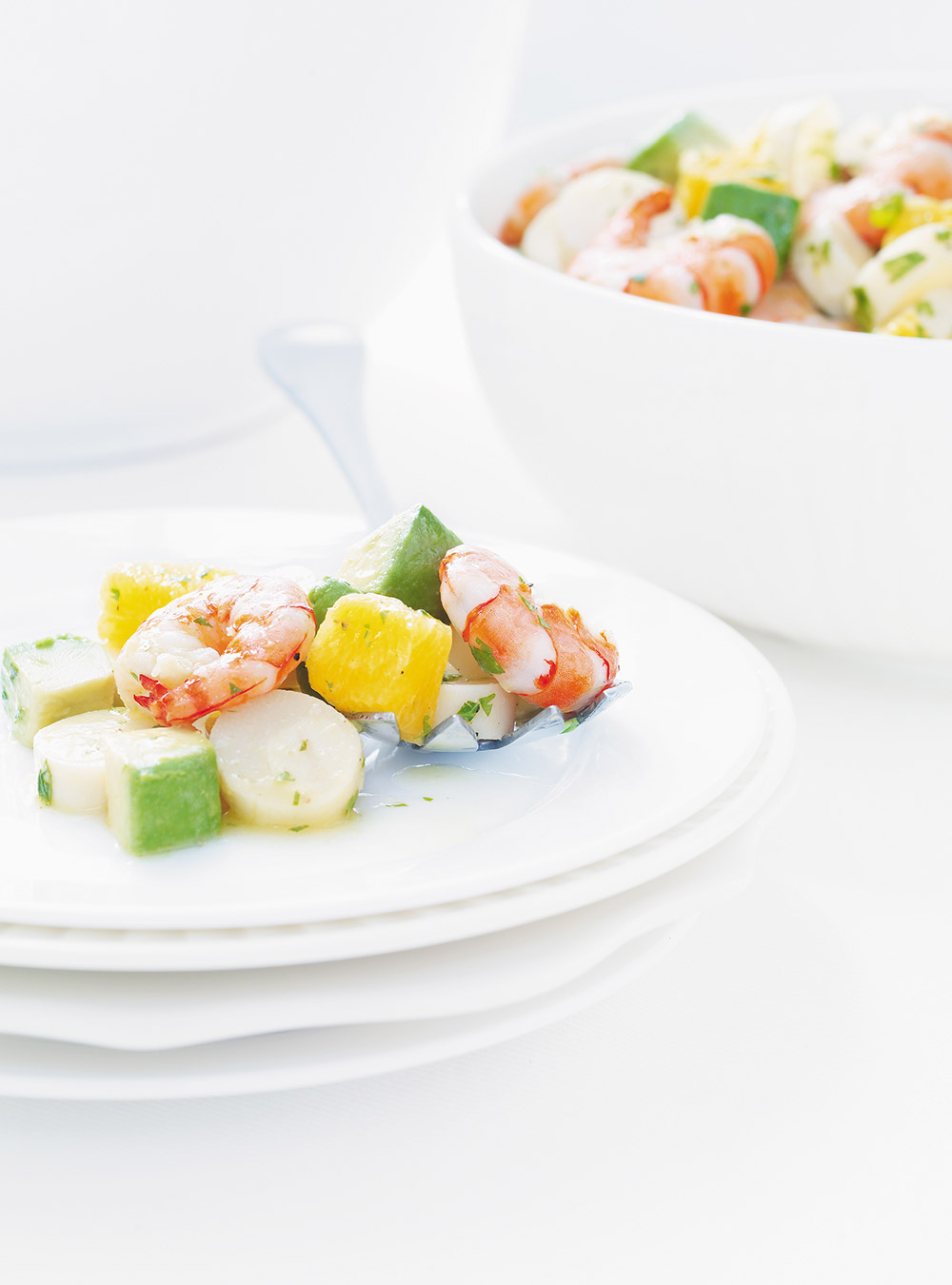 Shrimp and Hearts of Palm Salad 