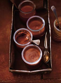 Pot de crème au chocolat