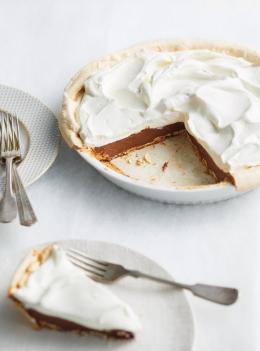 Tarte meringue-chocolat