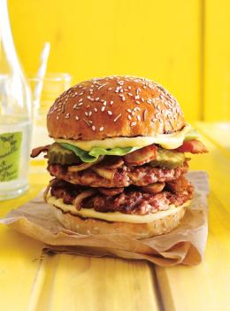 Burger « vraiment cochon »