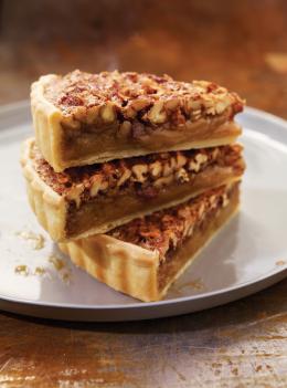 Tarte aux pacanes et à l'érable