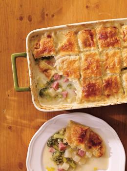 Pot pie au jambon