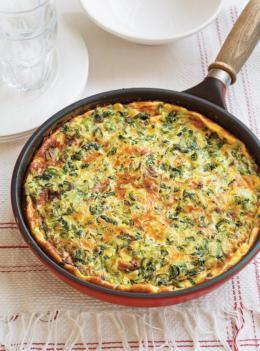 Frittata à la laitue