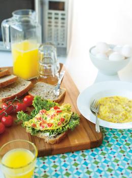 Omelettes faciles au micro-ondes