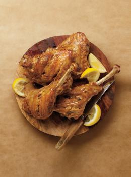 Cuisses de dindon tandoori