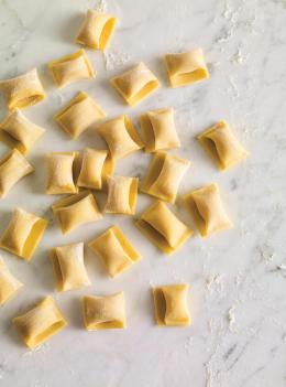 Pâte fraîche aux jaunes d'œufs