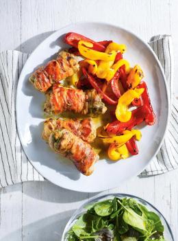 Paupiettes de poulet au parmesan