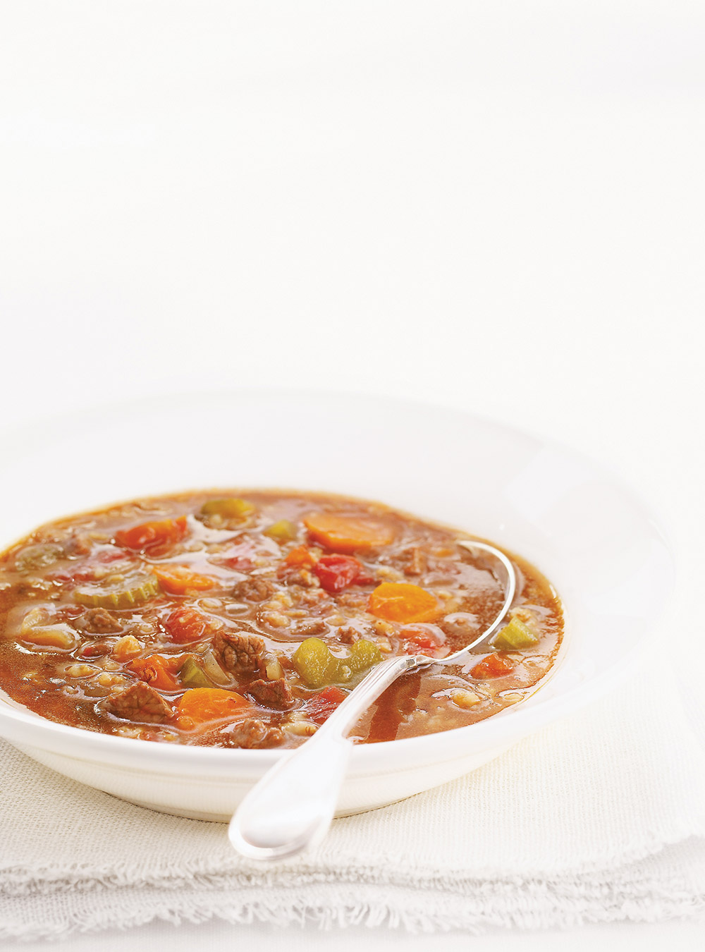 Beef and Oatmeal Soup