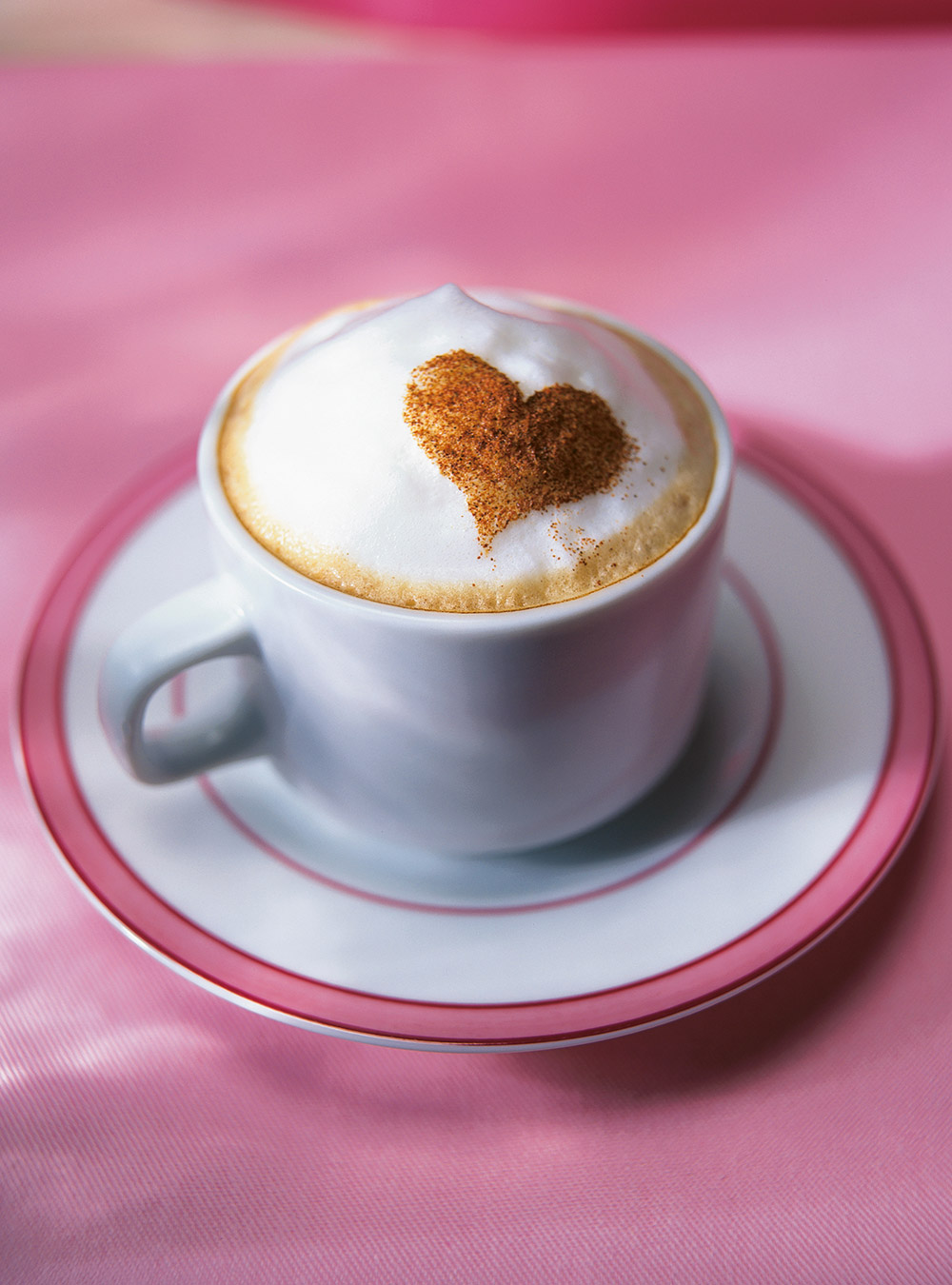 Cinnamon Heart Cappuccino