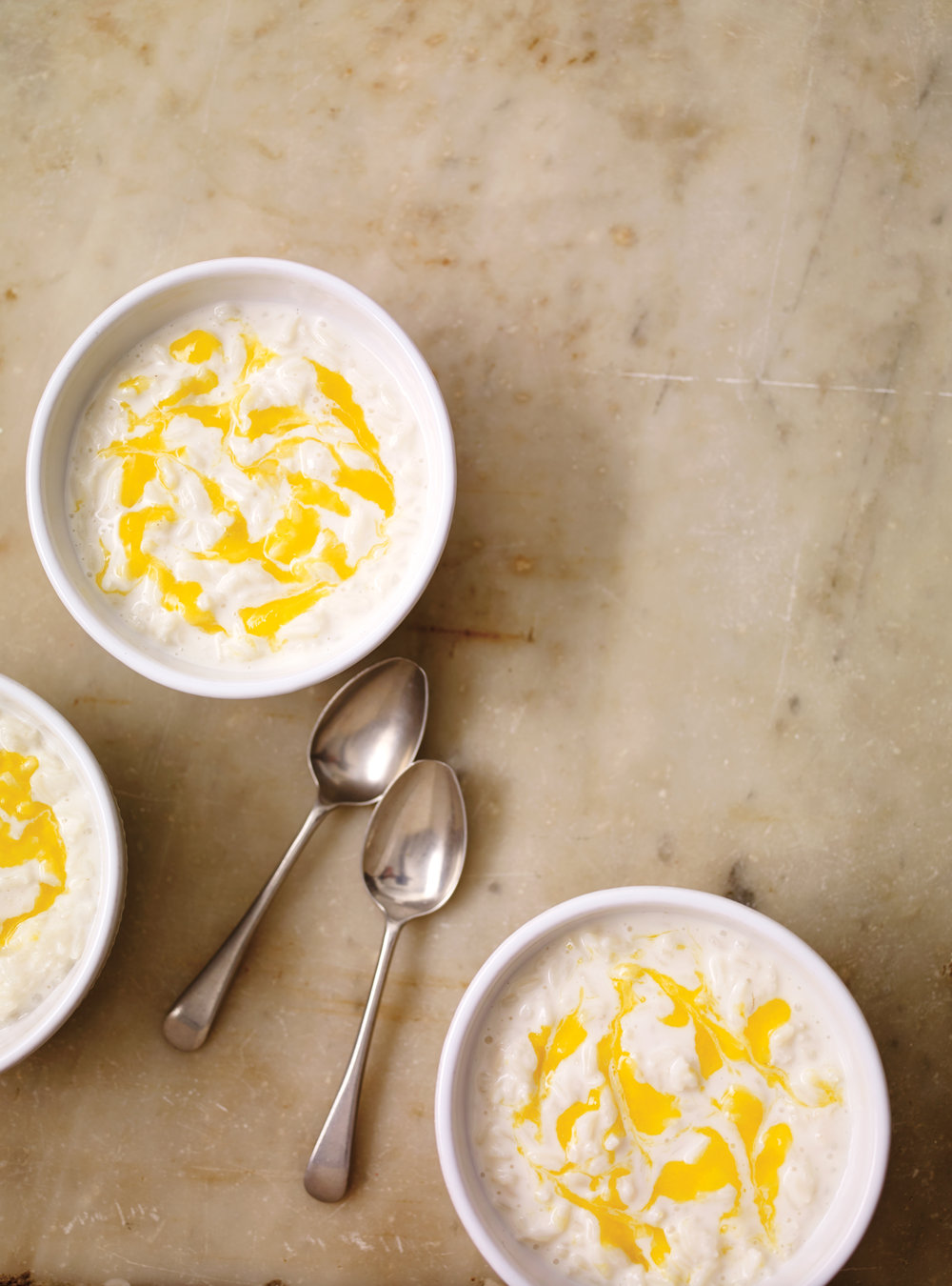 Coconut and Mango Rice Pudding