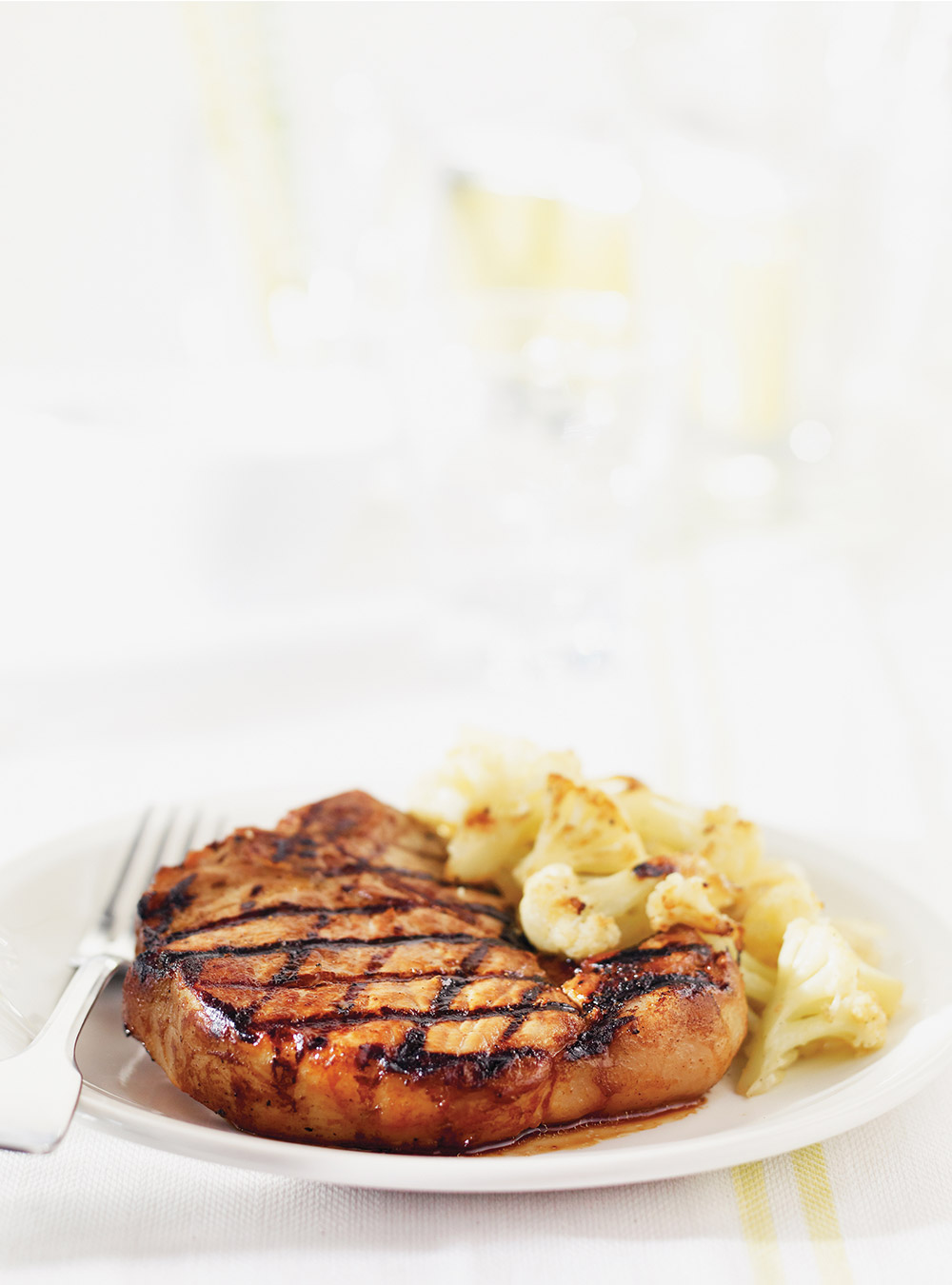 Molasses and Lime Grilled Pork Chops