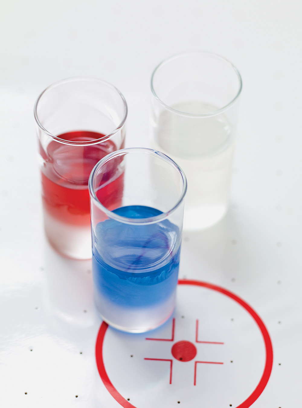Red, White and Blue Shooters