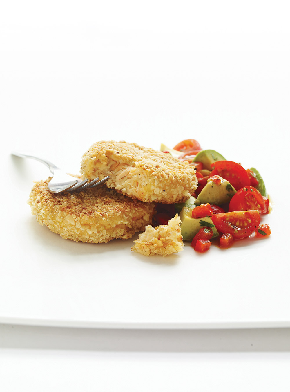 Salmon Croquettes with Salsa   