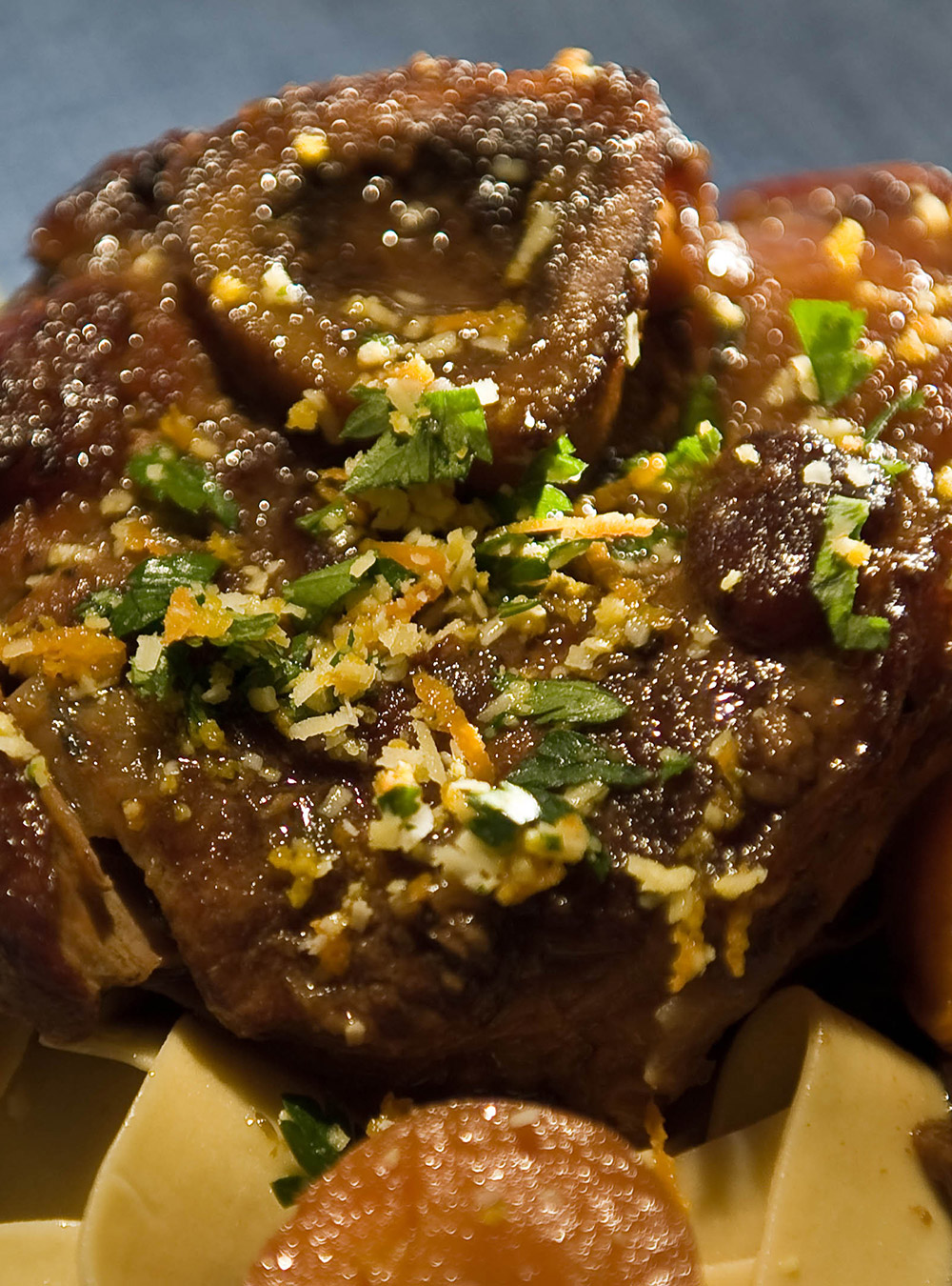 Osso Bucco with Orange and Prunes