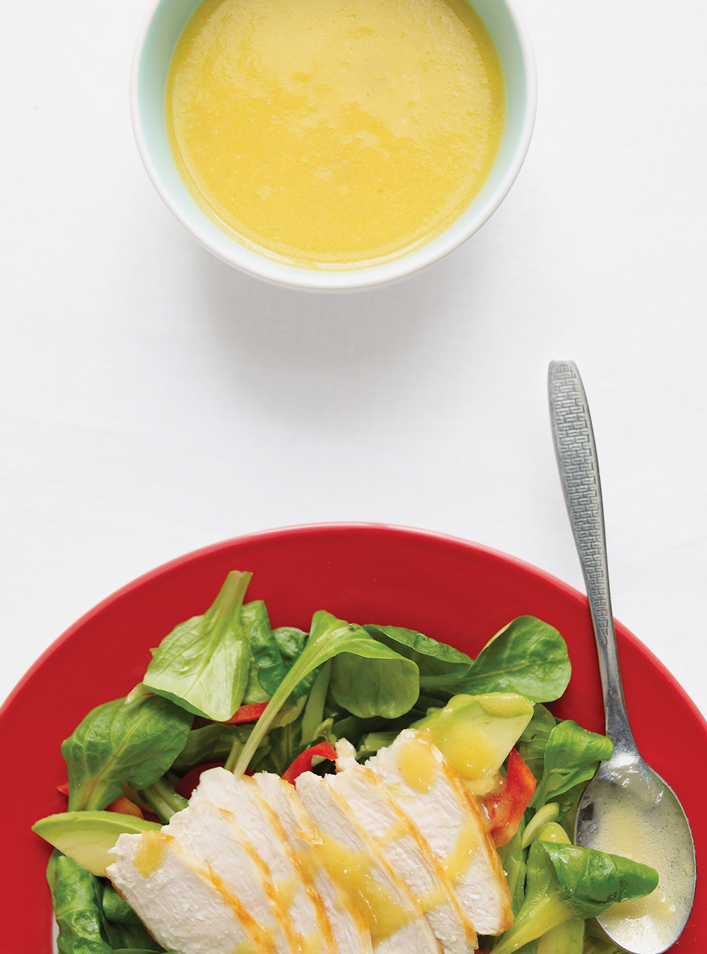 Chicken Salad with Mango Dressing   