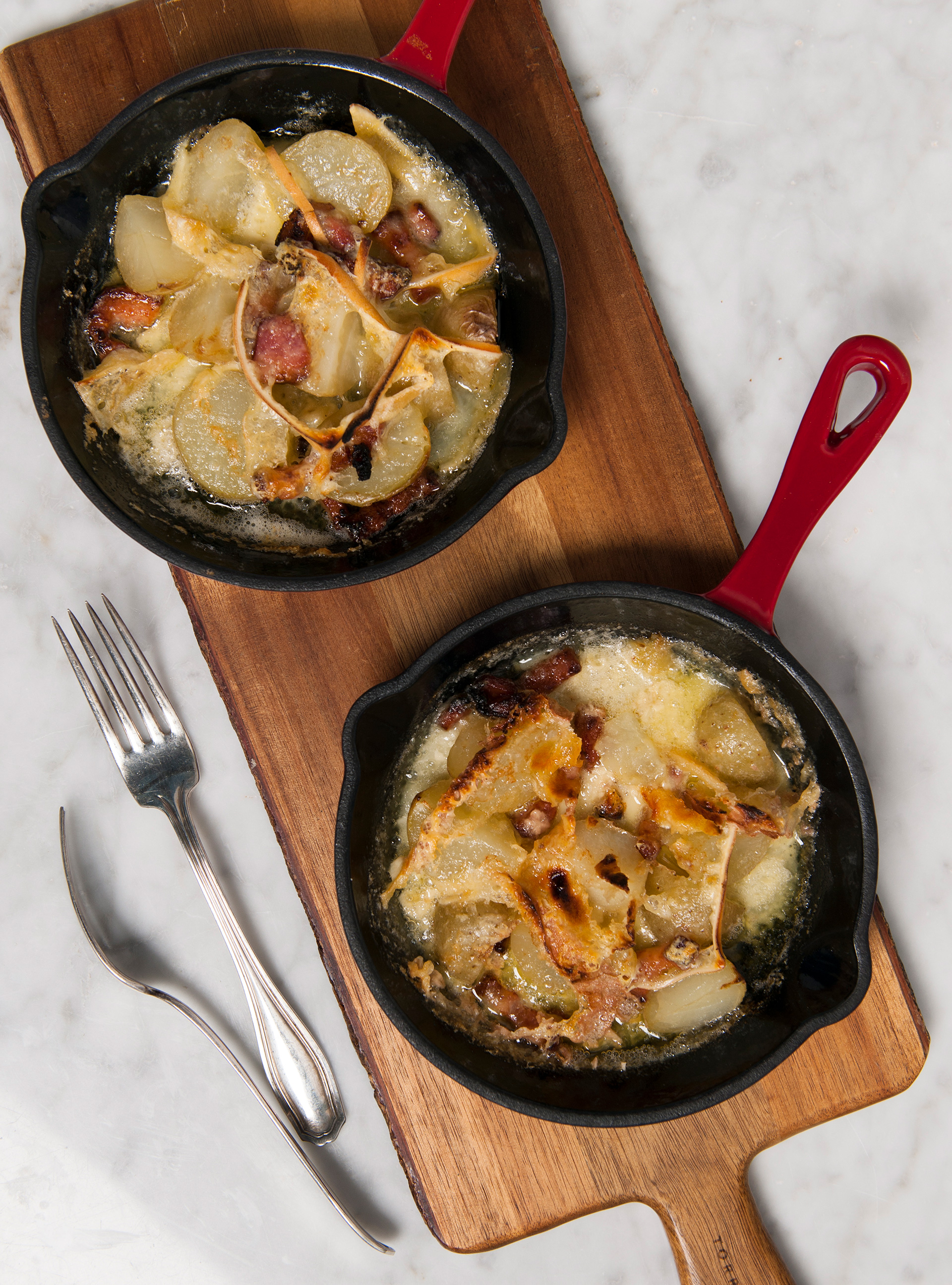 Quick and Easy Leftover Tartiflette