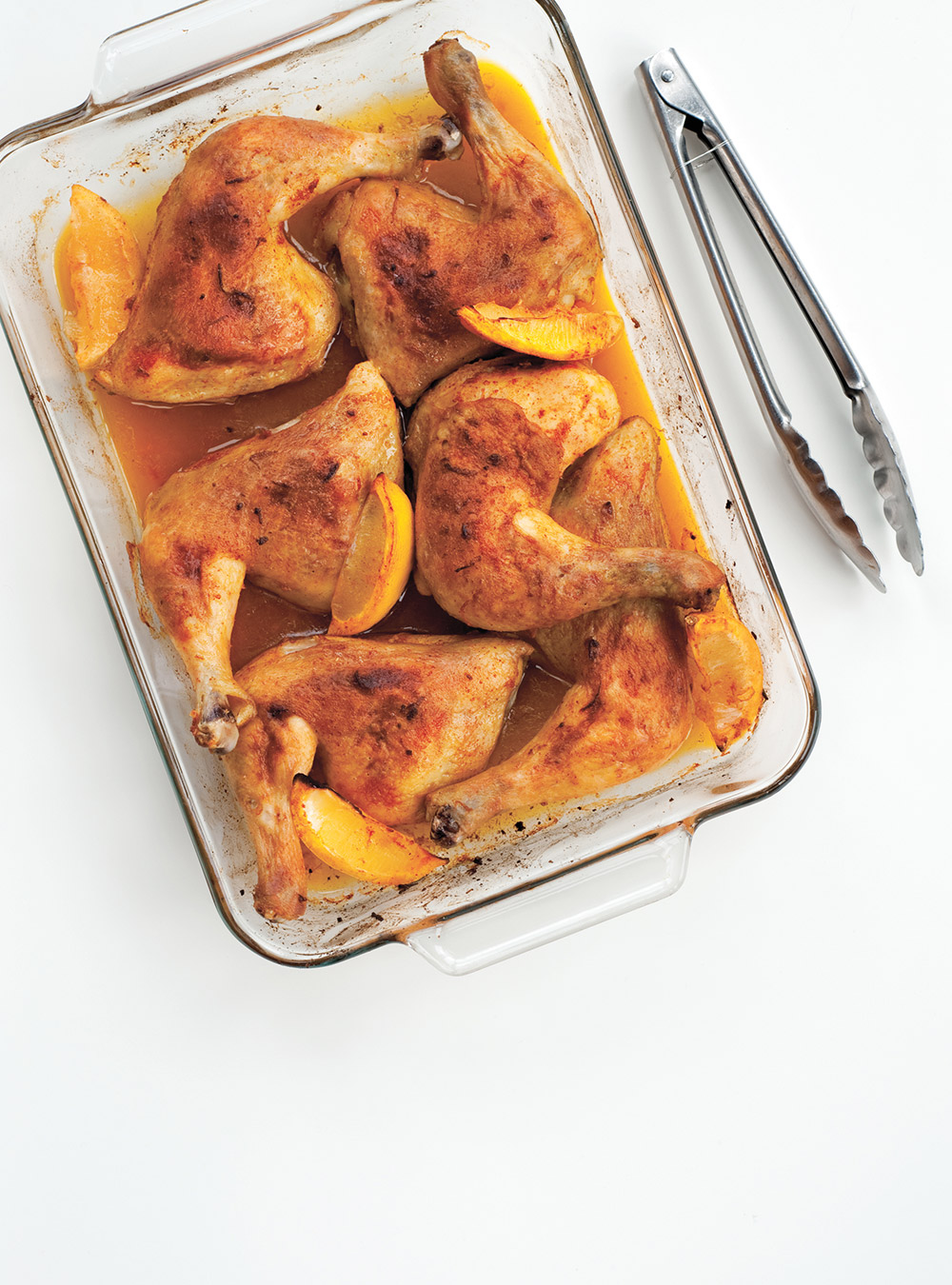 Lemon and Paprika Baked Chicken Legs   