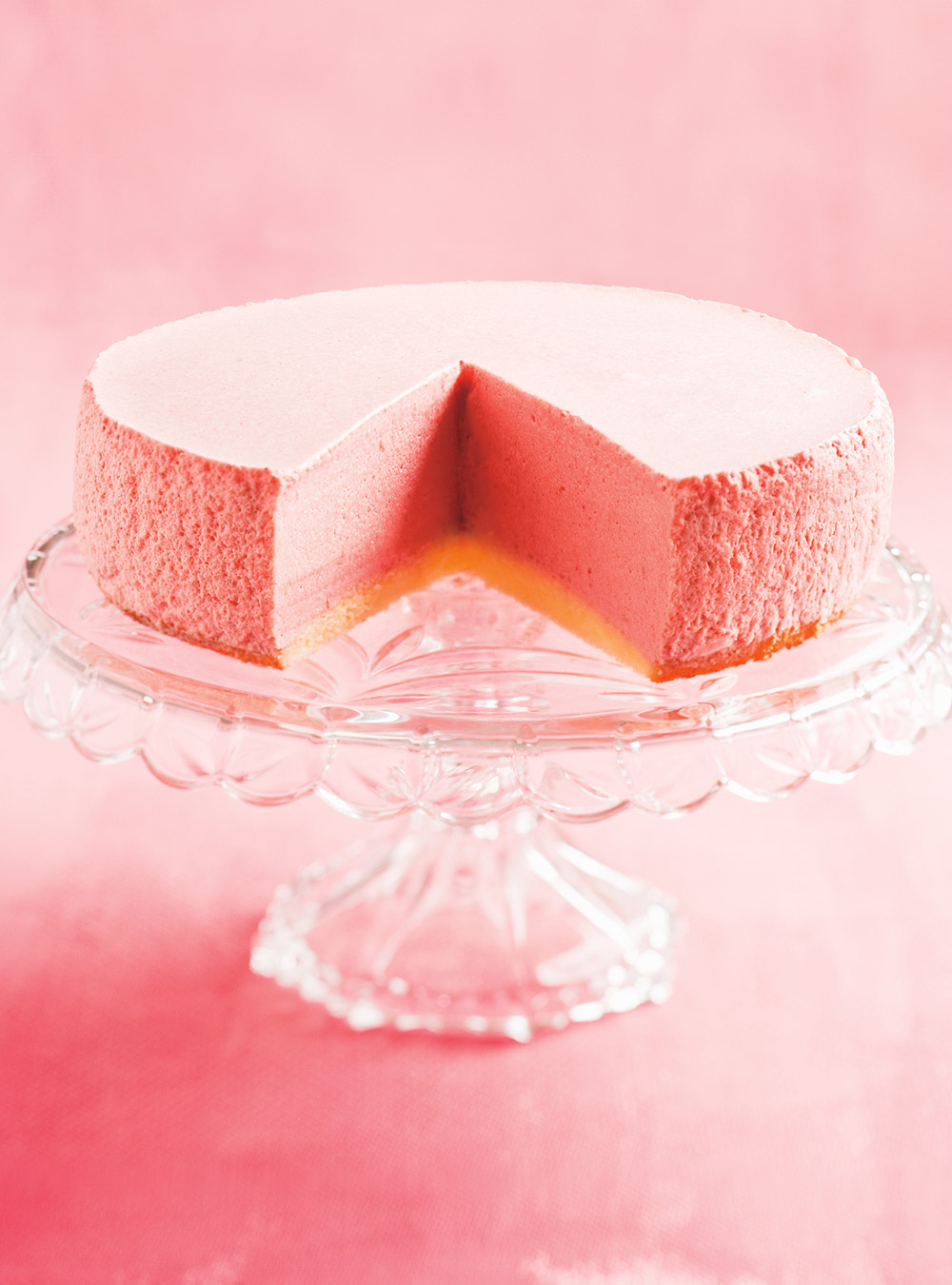 Strawberry Mousse Cake ~ Lincy's Cook Art