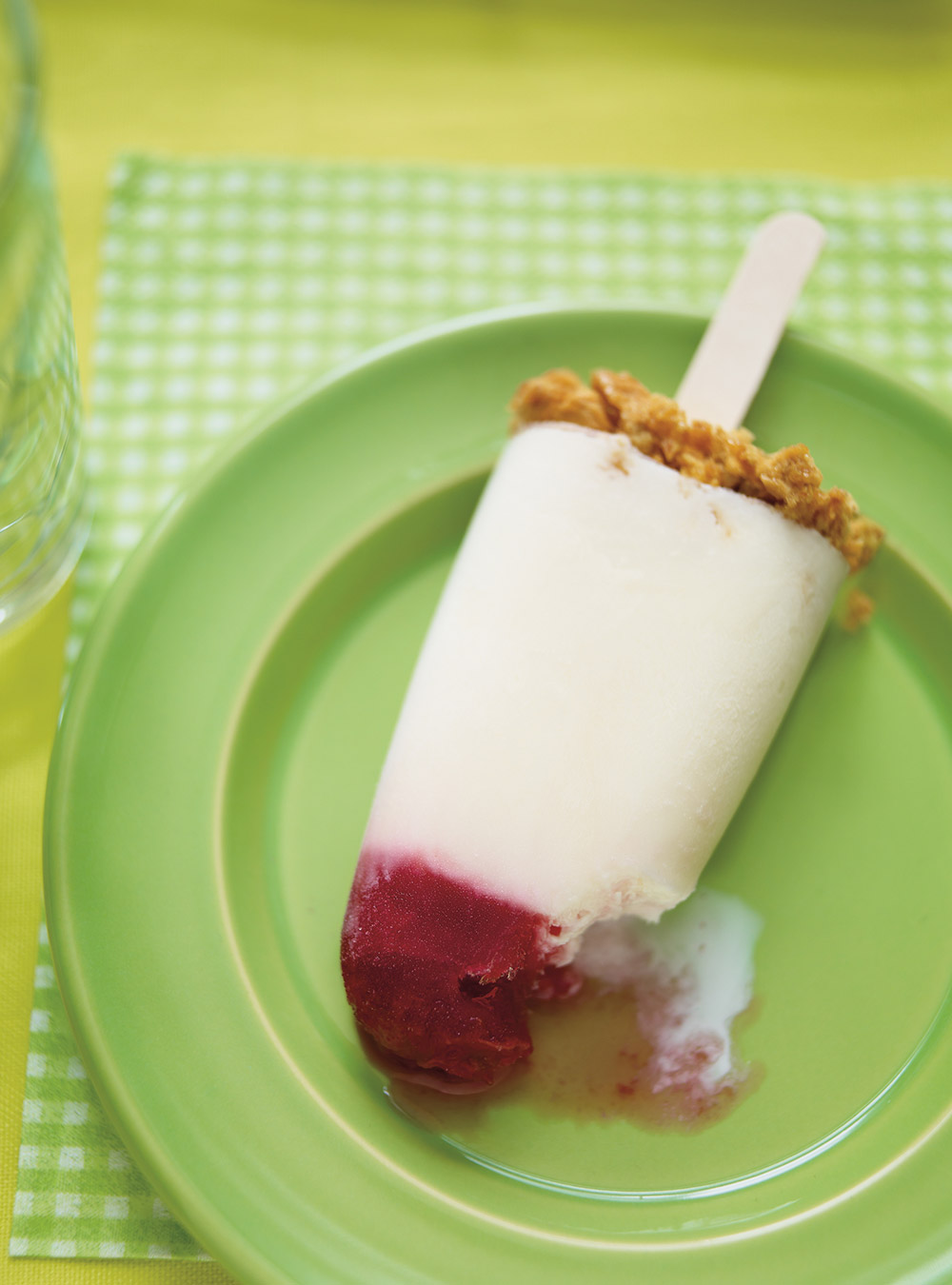 "Cheesecake" Popsicles