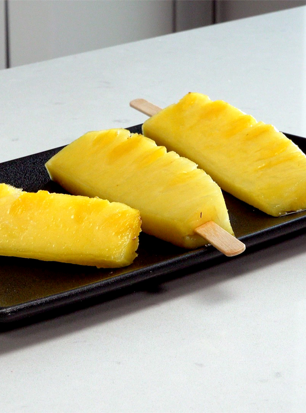 Frozen Pineapple Sticks