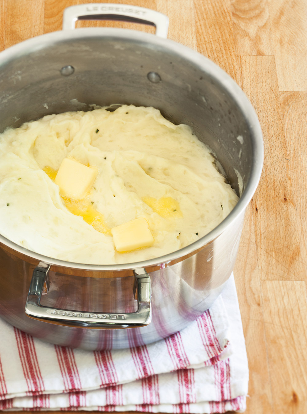 Mashed Potatoes with Garlic and Rosemary   