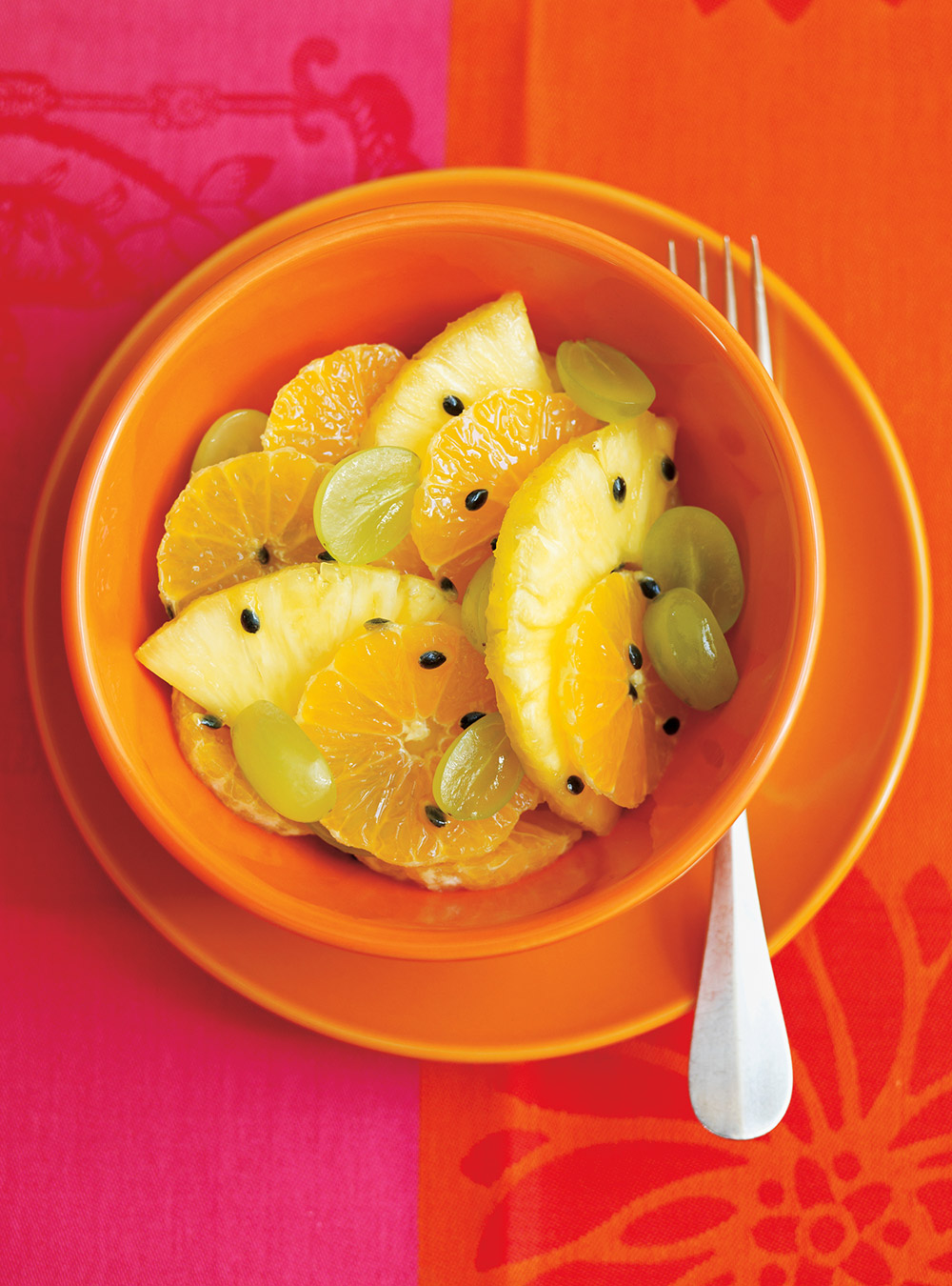 Clementine and Passion Fruit Salad