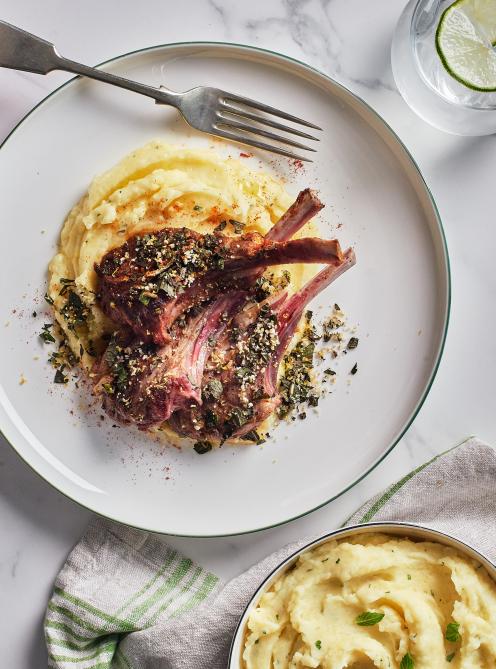 Lamb Chops with Mint Gremolata | RICARDO
