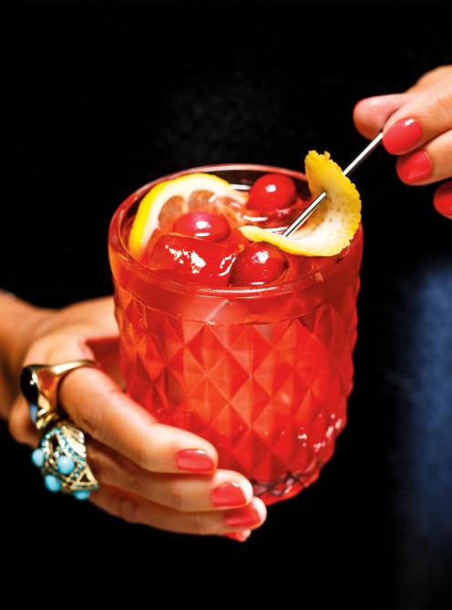 Cranberry Raspberry Shrub Mocktail | RICARDO