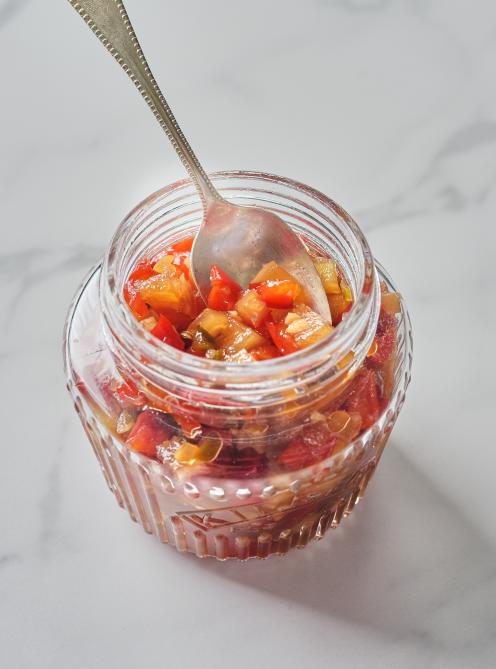 Chutney de pomme et de poivrons à l’érable | RICARDO