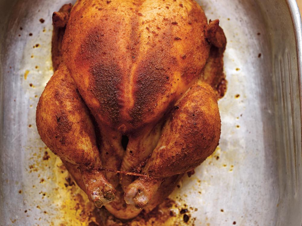 Cuire un poulet entier sur le BBQ - l'épicier