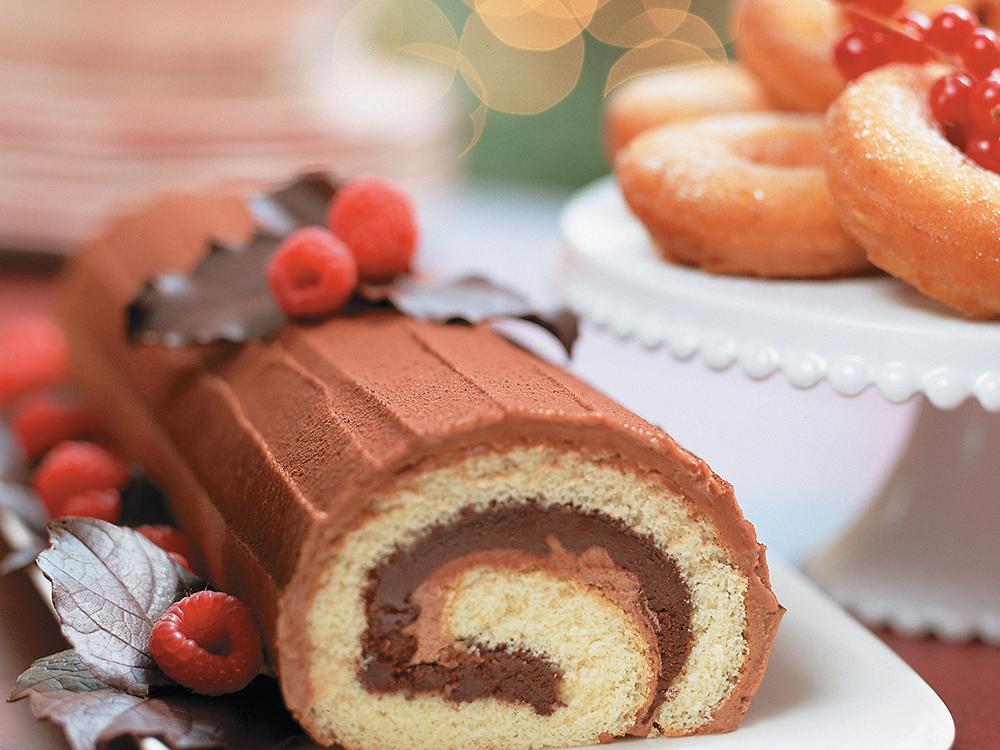 Dessert de Noël original : un parfait bonbons-chocolat rapide