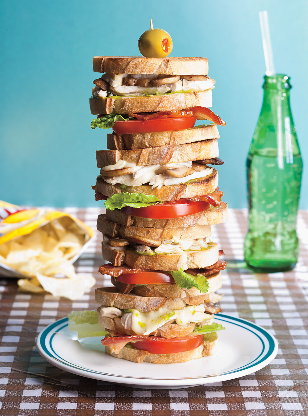 Club sandwich Everest