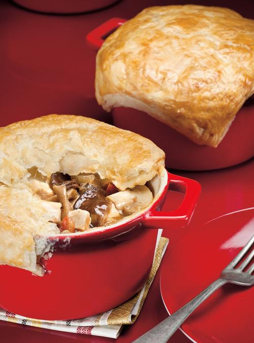 Mushroom and Chicken Pot Pie RICARDO
