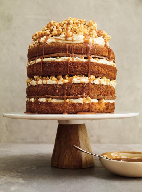 Caramel Popcorn Cake  Ricardo