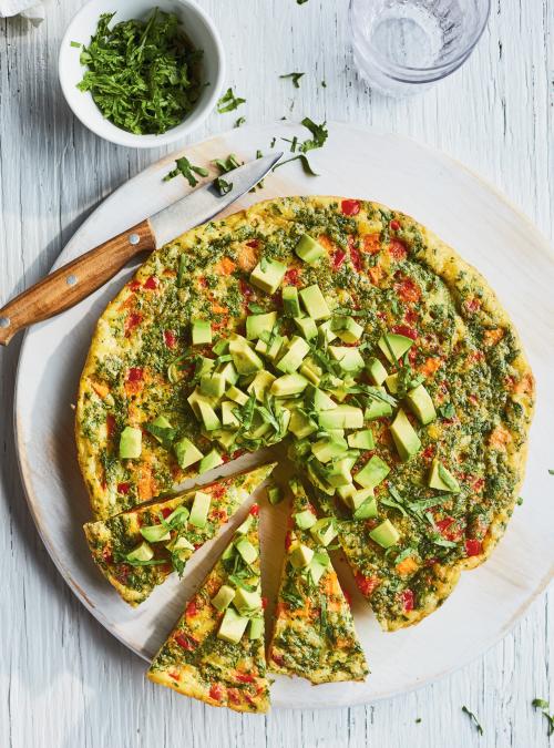 Sweet Potato And Bell Pepper Frittata Ricardo