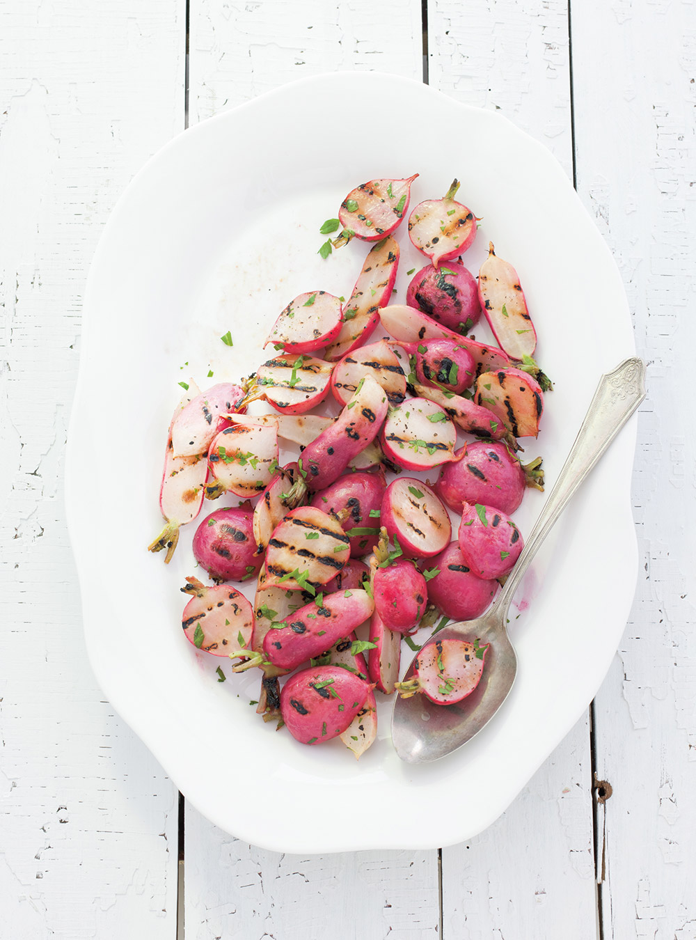 Grilled Radishes  