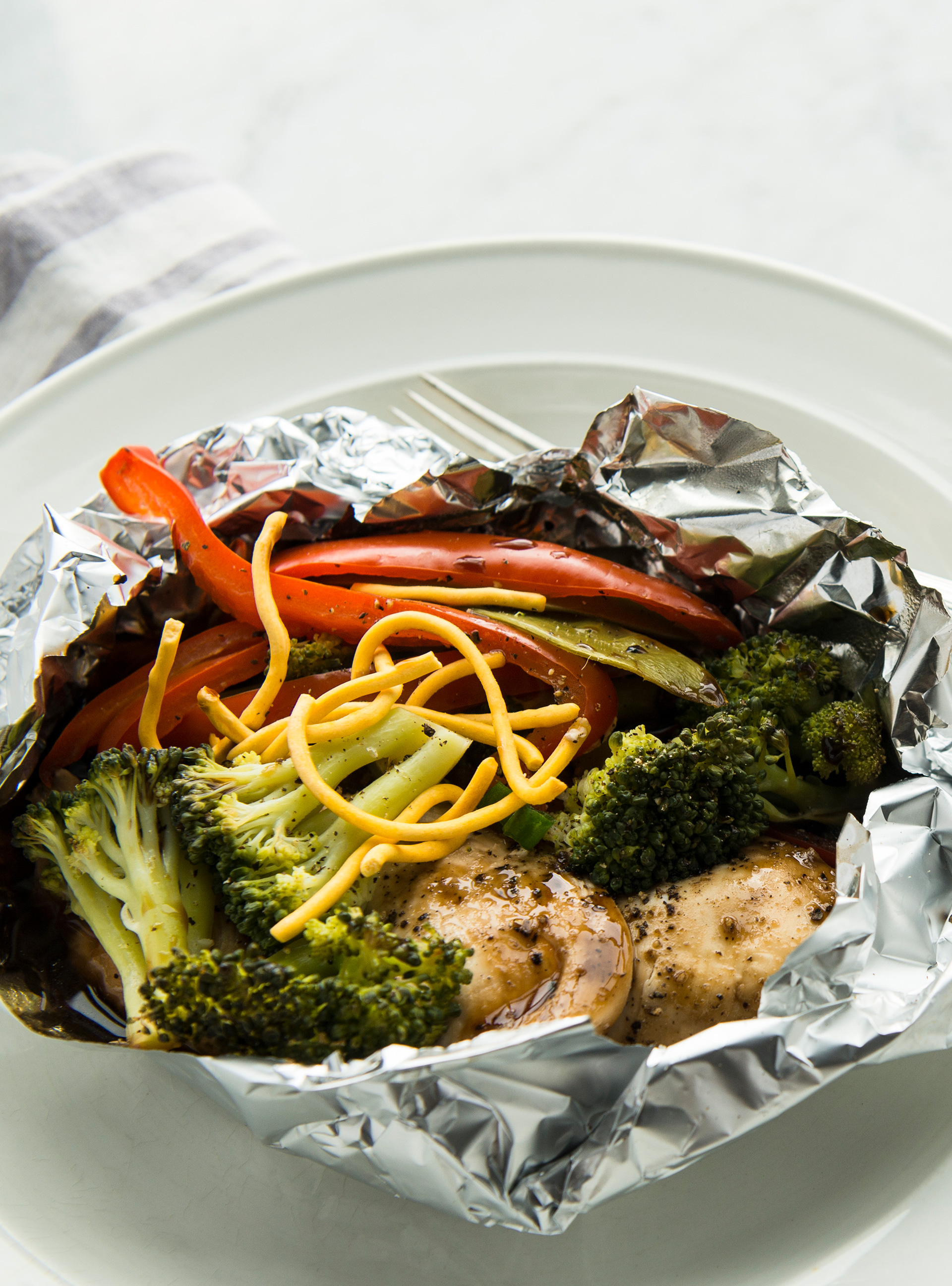 Asian-Style Chicken Papillote