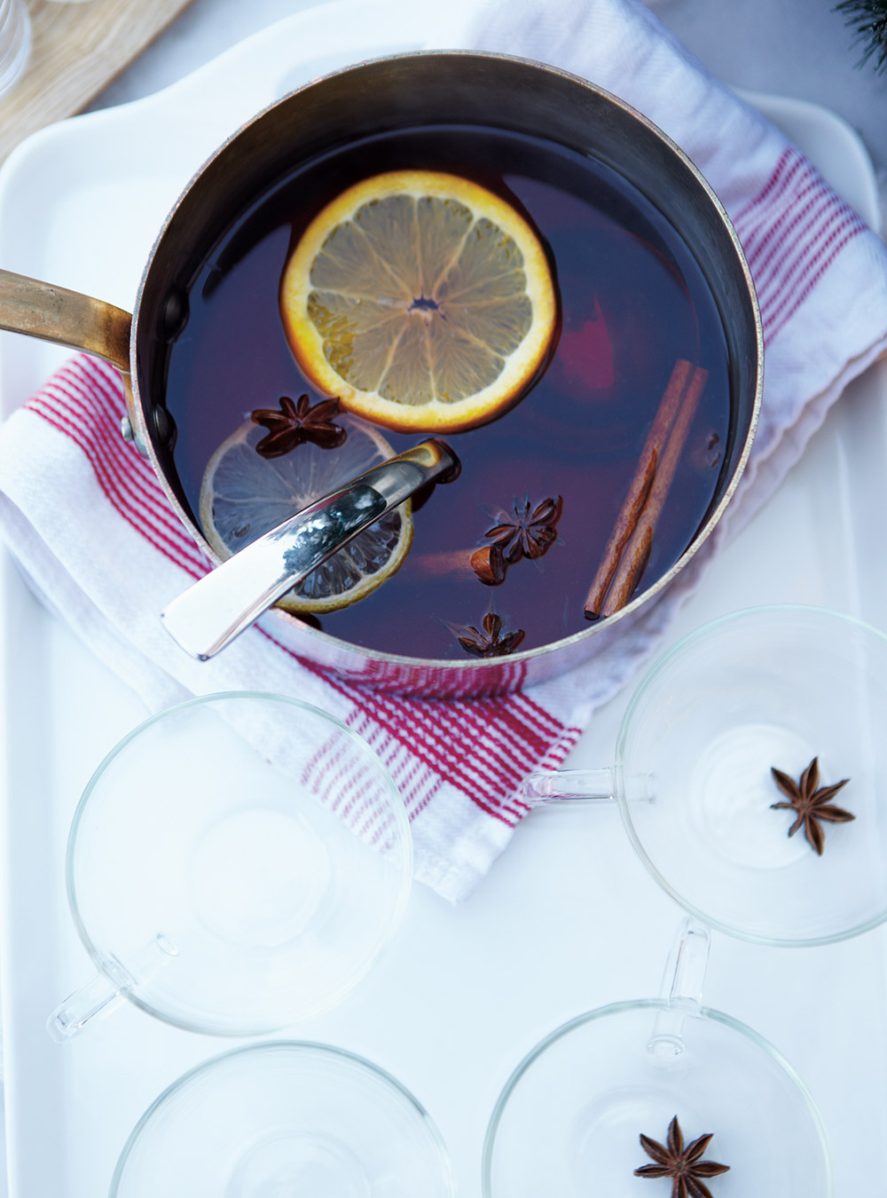 Mulled Spiced Cranberry Juice