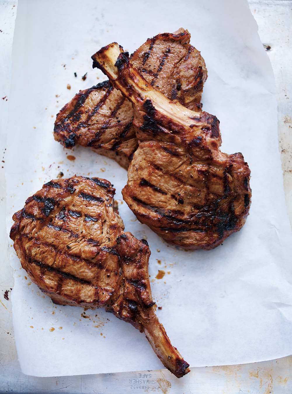Grilled Veal Chops with Mustard  Ricardo