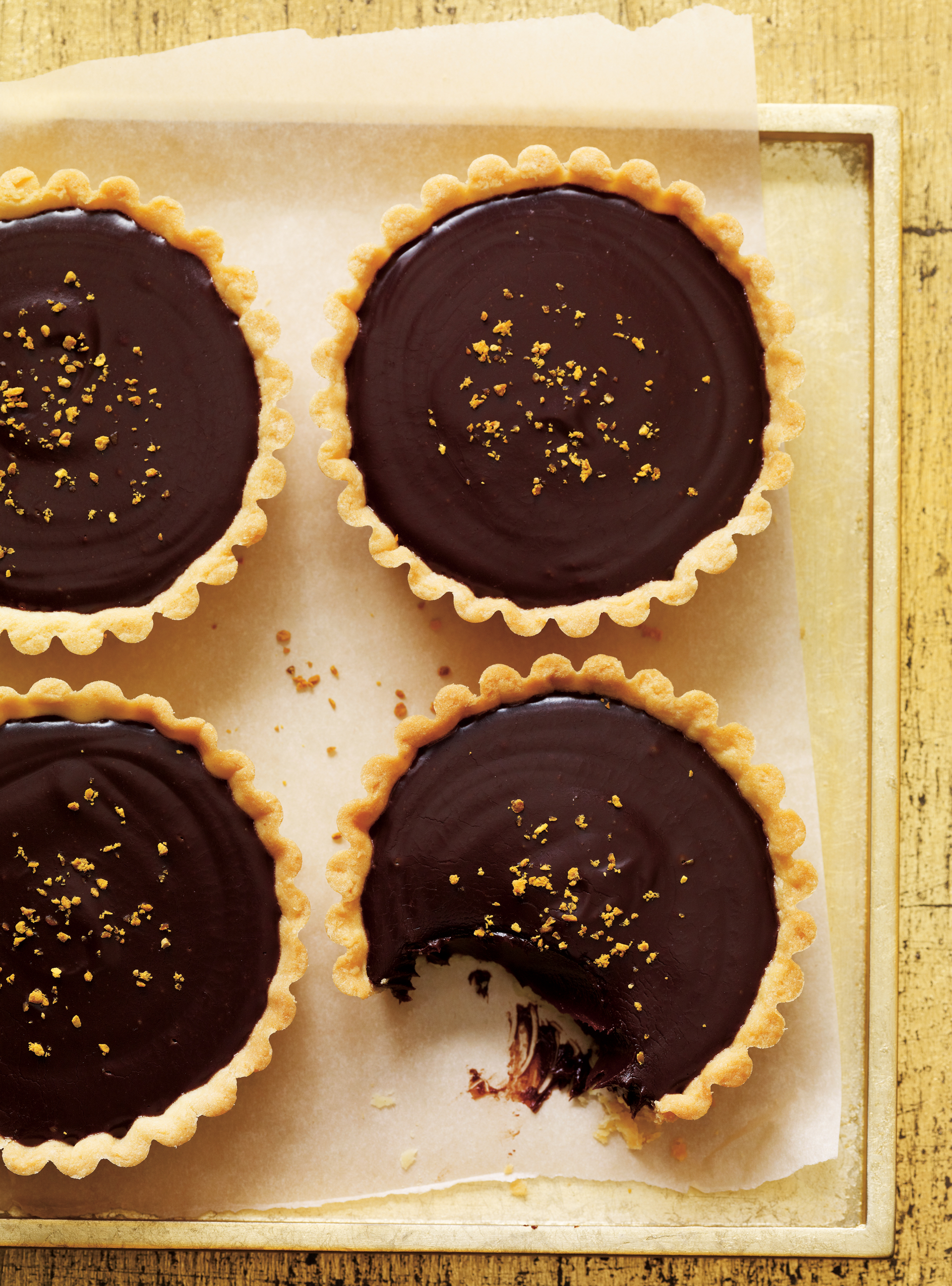 Honey and Chocolate Tartlets