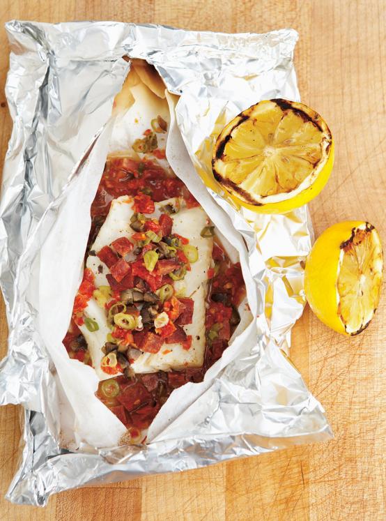 White Fish and Chorizo en Papillote | RICARDO