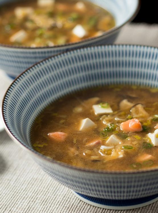 Soupe de miso au tofu Ricardo