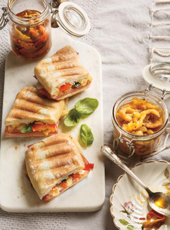 Mortadella and Provolone Panini Ricardo