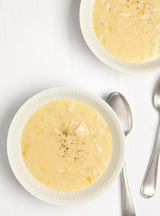 Cream of Chicken and Leek Soup | Ricardo