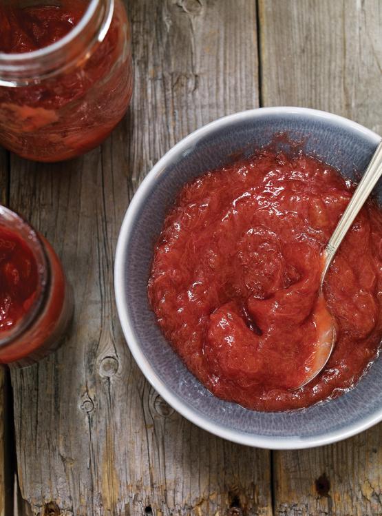 Compote de rhubarbe Ricardo