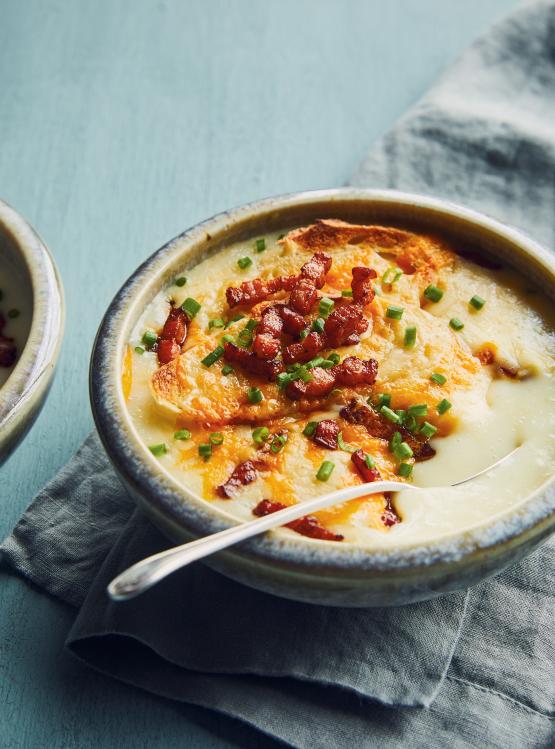 Potage de pommes de terre à