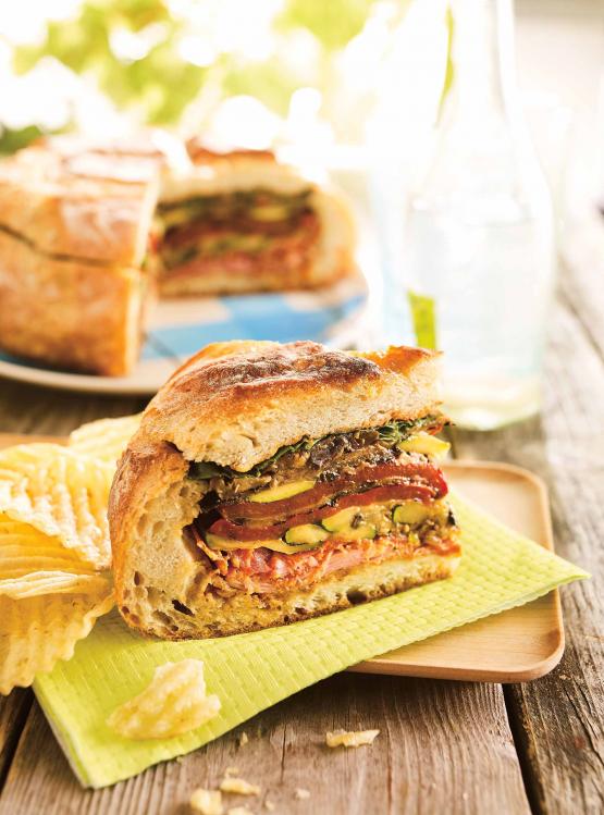 Muffuletta Picnic Sandwich | Ricardo