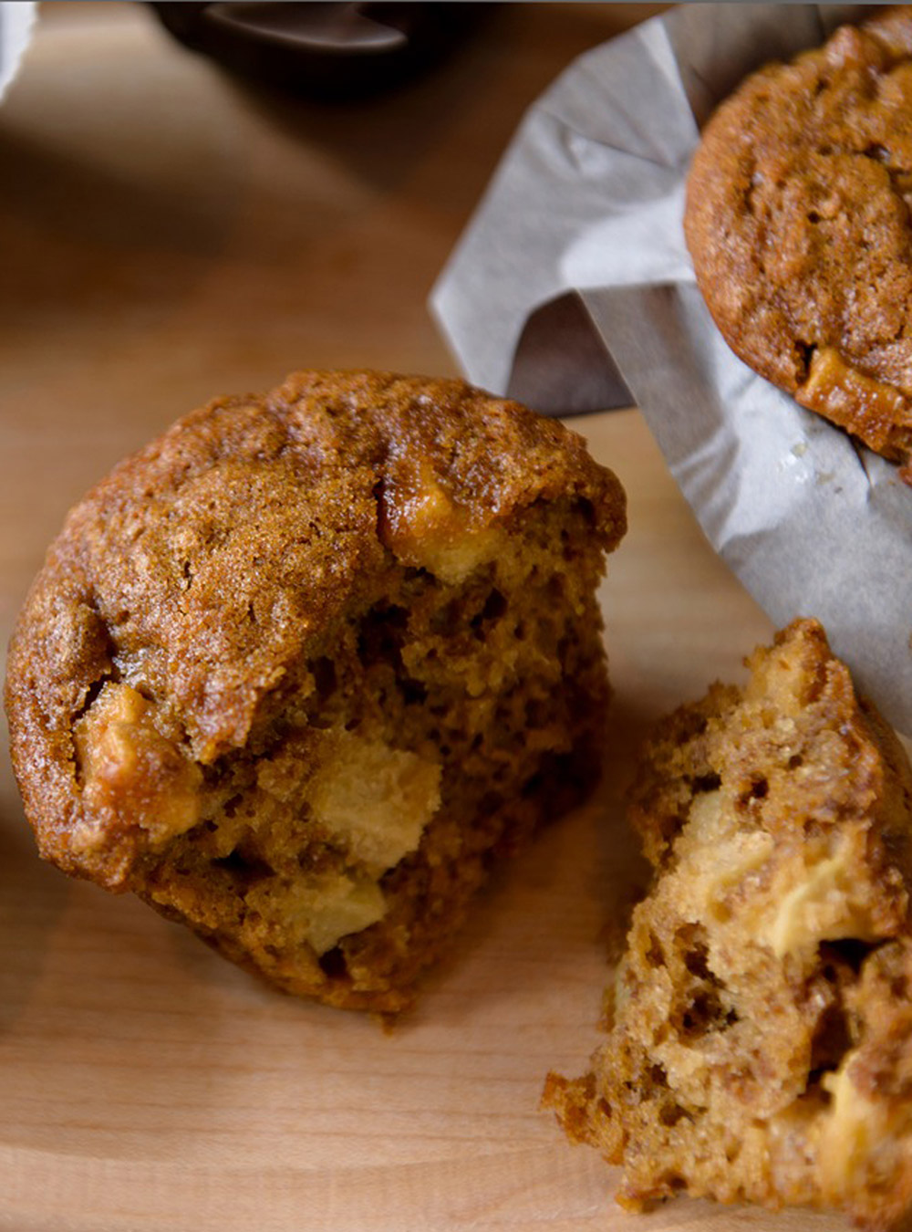 Apple and Molasses Muffins